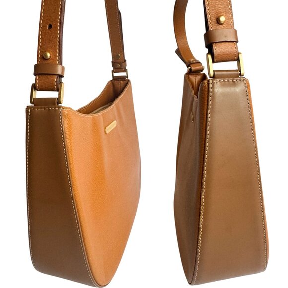 BURBERRY BROWN LEATHER SHOULDER BAG PRELOVED BURBERRY - Picture 8 of 13